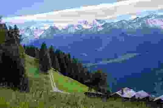 Überraschend malerisch durchs Umland von Verbier