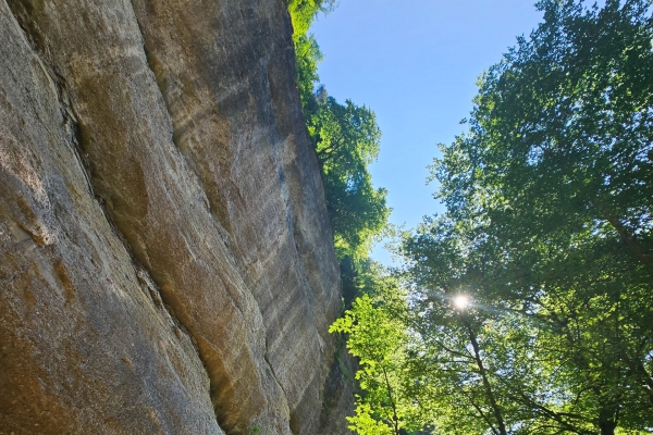 La fraîcheur des gorges de Choleren