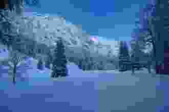 Le début est ombragé, ce qui préserve l’enneigement.