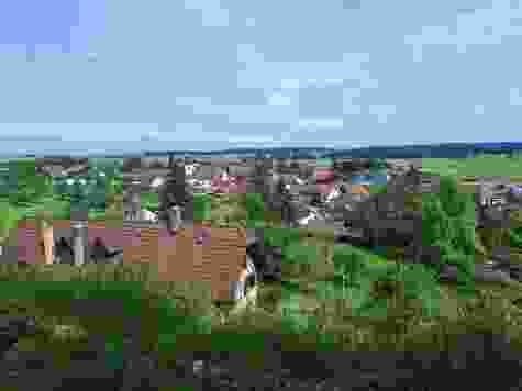 Vue sur le village de Vendlincourt