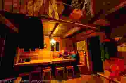 Einkehren in der Selbstversorgerhütte Hohgant.