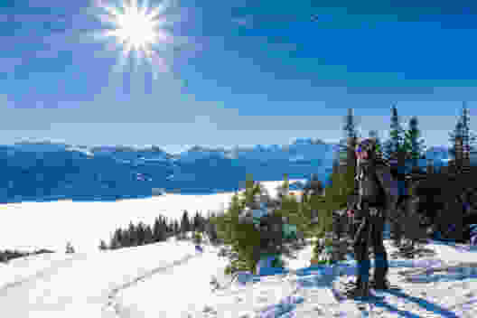 Die ganze Zentralschweizer Berg-Prominenz zeigt sich in ihrem schönsten Winterkleid. Foto: Franz Ulrich