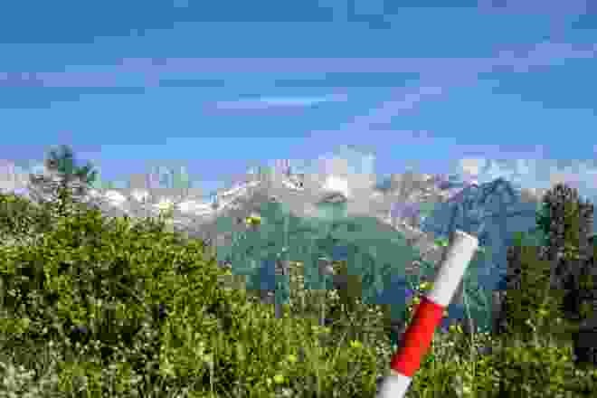 L’alpe Bordstafel offre une belle vue sur les Alpes valaisannes et bernoises.