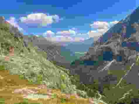 Wilde Wasser auf der Via Albula