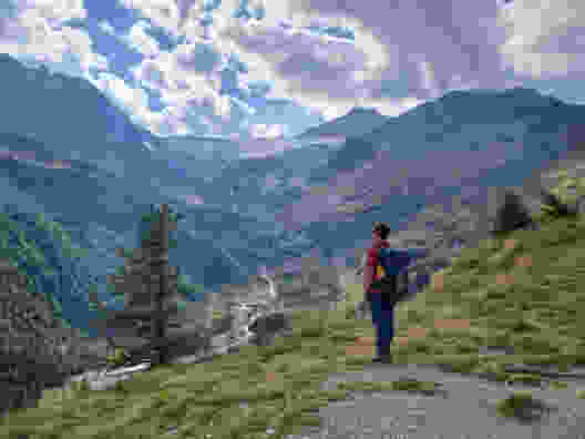 Aussicht von der Alp Grüm aus auf den Vadret da Palü. Bild: Nathalie Stöckli