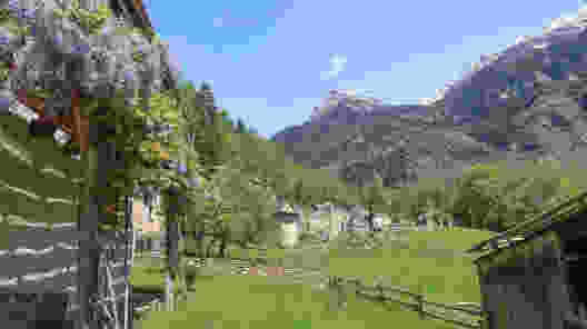 Die Ruinensiedlung Selva Piana, die bis 1900 bewohnt war. Bild: Loïc von Matt