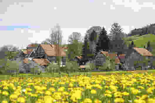 Im Dorf Schwänberg residierten einst die Textilbarone. Bild: Reto Wissmann