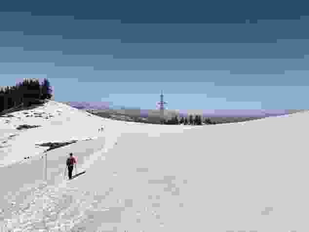 Ce parcours hivernal ne comporte aucun dénivelé important.