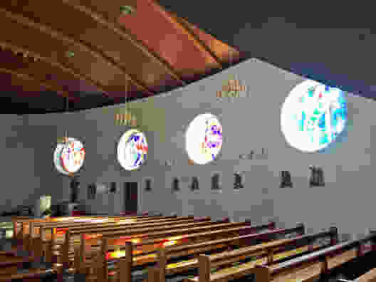 Die Kirche von Albinen wurde nach einem Erdbeben abgerissen 1959 rekonstruiert. Bild: Andreas Staeger