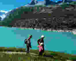 Auch Kindern gefällts am Göscheneralpsee. Bild: Franz Auf der Maur