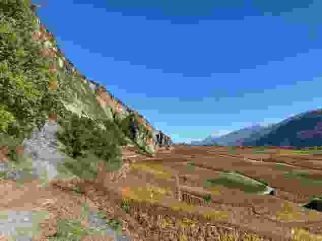 Vue sur la vallée du Rhône