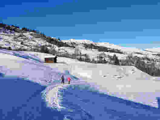 Oberhalb von Vignogn