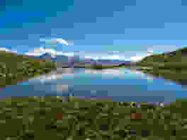 Tolle Aussicht beim Spilsee. Bild: Vera In-Albon