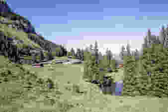 Letzte Alp für heute: Sousläger. Auch sie mit Käseverkauf. Bild: Daniel Fleuti