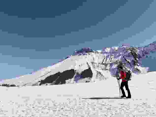 Au retour, on marche parallèlement au Kaiseregg.