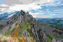 Le ciel couvert rend le décor de l’Alpstein encore plus dramatique. Photo: Vera In-Albon