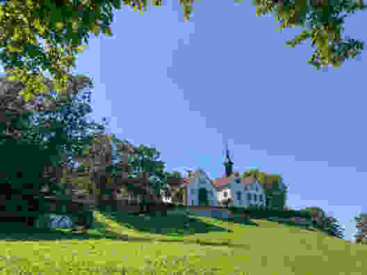 Am Ziel: die Kirche St. Margarethen. Bild: Thomas Gloor