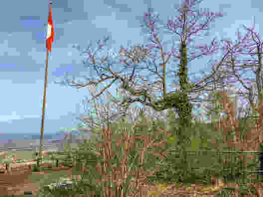 Burgruine Wolkenstein mit einmaliger Weitsicht und Feuerstelle. Bild: Claudia Peter
