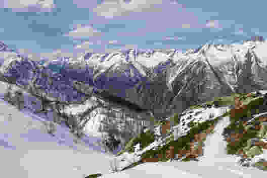 Blick von Corte Vacarisc aufs Lavizzaratal. Bild: Iris Kürschner