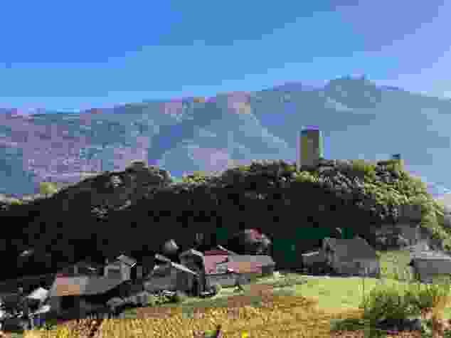 Dans le vieux village de Saillon