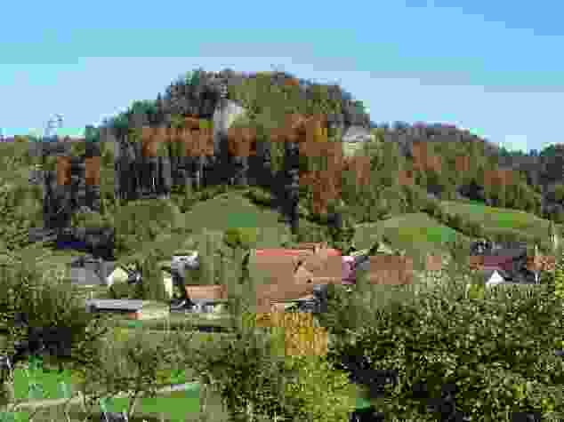 Sandsteinfelsen bei Krauchthal lieferten Baumaterial fürs Berner Münster.