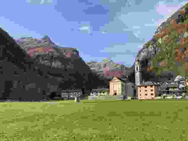 Sonogno im Verzascatal – hier startet die Wanderung.