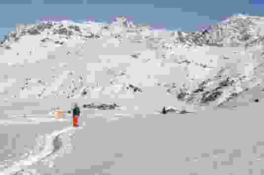 ... et voici la terrasse panoramique de l’Alp Flix.